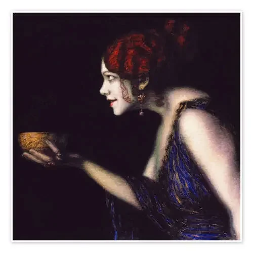Tilla Durieux en Circé de Franz von Stuck Master Collection