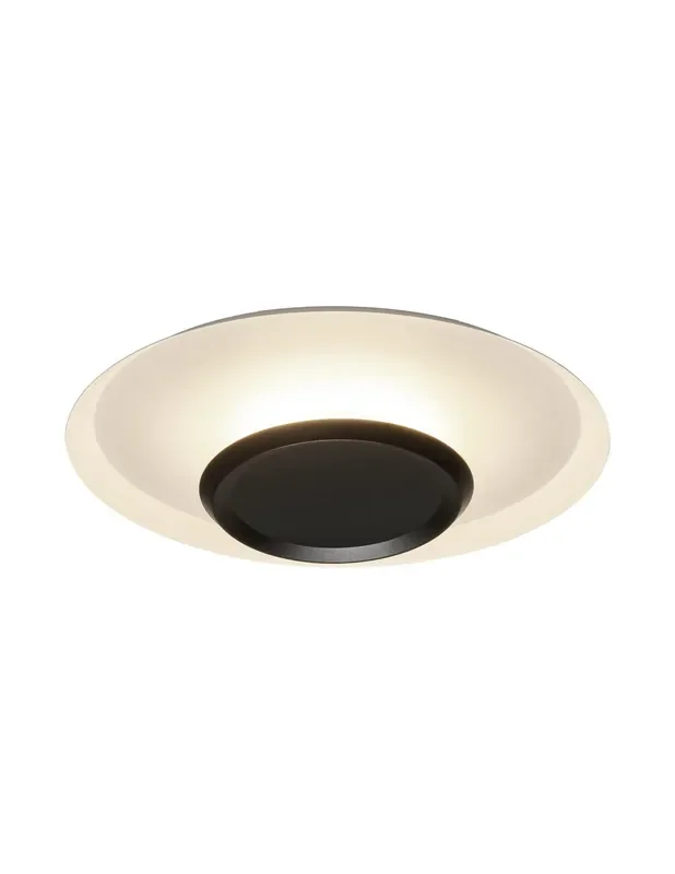 Tina Plafón Blanco y Negro 56 CM de Mantra