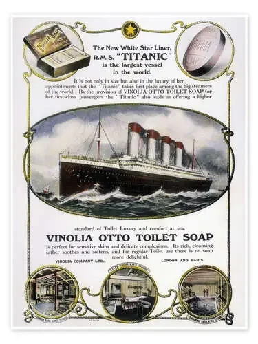 Titanic Soap Ad Granger Collection
