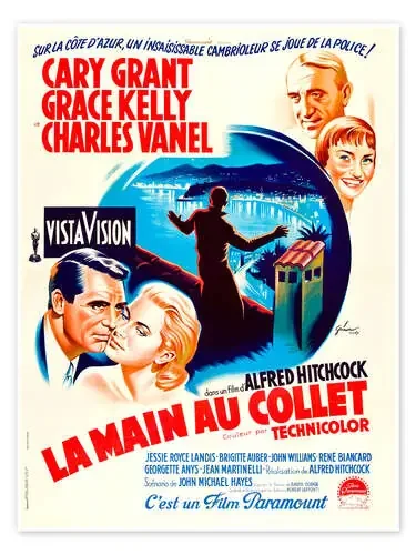 To Catch a Thief, (La Main au Collet), Cary Grant, Grace Kelly Everett Collection
