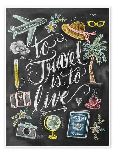 To travel is to live de Lily & Val MGL Licensing