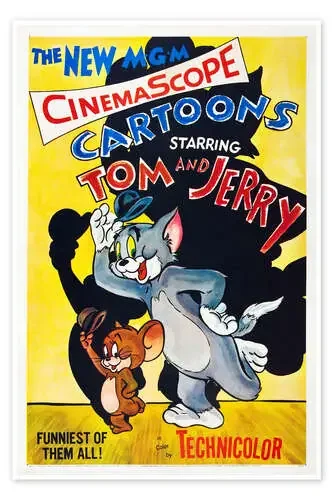 Tom y Jerry, 1955 (inglés) Everett Collection
