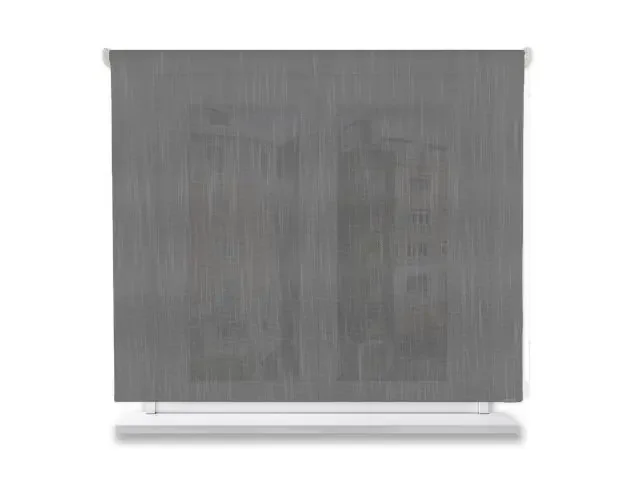 Top Qualità Estor enrollable translúcido plomo 130x200cm. | Brico Depôt