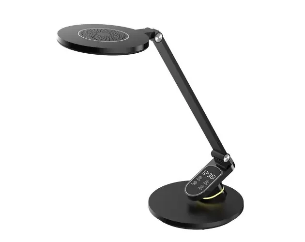 Top Qualità Flexo hamlet negro 10w 800lm hora aviso descanso 44,3×19,1×28,3cm | Brico Depôt