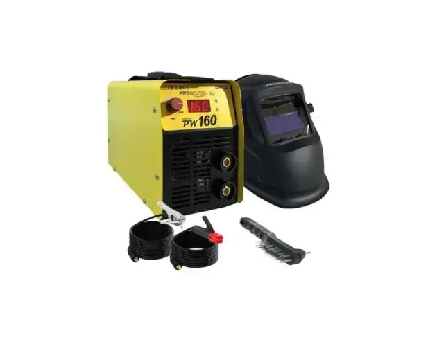 Top Qualità Soldadora digital inverter pw160 mma proweltek + campana automática 9/13 | Brico Depôt