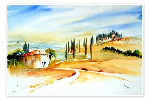 Toscana II de Brigitte Dürr
