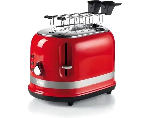 Tostadora – ariete – moderna – 2 rebanadas – 815w – rojo | Brico Depôt Economico