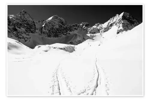 Traces in the snow de Walter Quirtmair