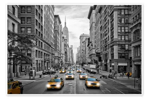 Tráfico de la quinta avenida NYC I de Melanie Viola
