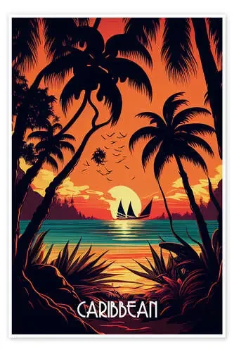 Travel to the Caribbean de Durro Art
