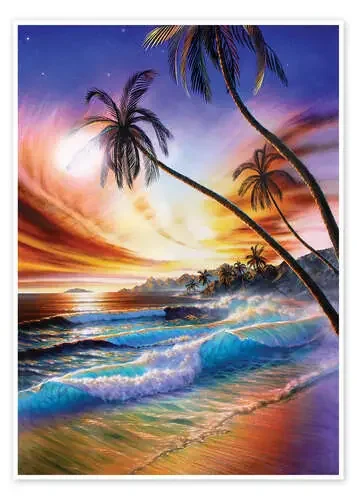 Tropical beach de Adrian Chesterman MGL Licensing