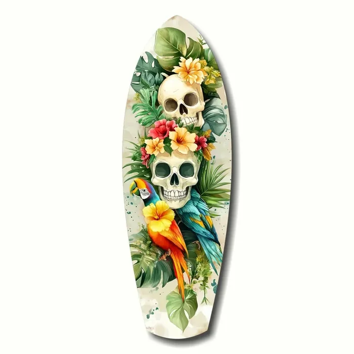Tropical Mystique Glass Wall Art – 12 » X 35 «