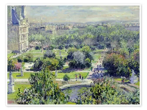 Tuileries Garden, Paris de Claude Monet Bridgeman Images