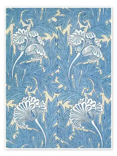 Tulipanes de William Morris Master Collection