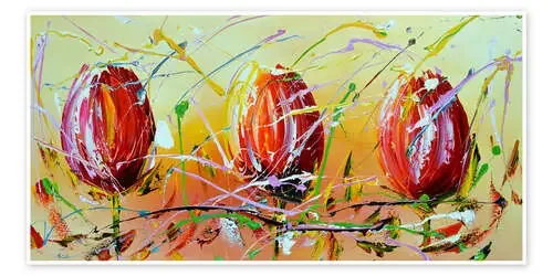 Tulips IV de Theheartofart Gena