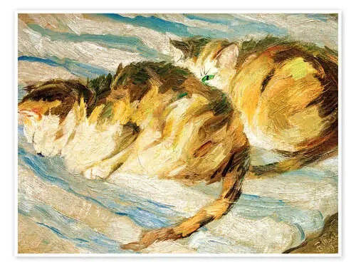 Two grey cats (cat study II) de Franz Marc akg-images