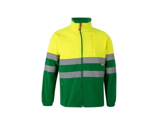 Ultima Occasione Chaqueta polar bicolor av xl verde/amarillo flúor | Brico Depôt
