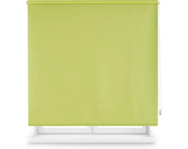 Ultima Occasione Estor enrollable opaco a medida 115×175 verde | Brico Depôt