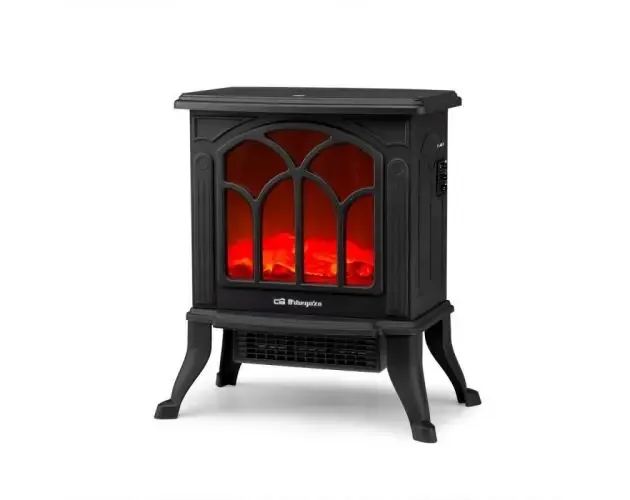 Ultima Occasione Estufa chimenea orbegozo cm9020 negro | Brico Depôt