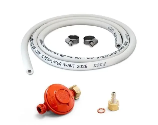 Ultima Occasione Kit completo de conexión de gas para aparatos de gas (regulador propano 37 | Brico Depôt