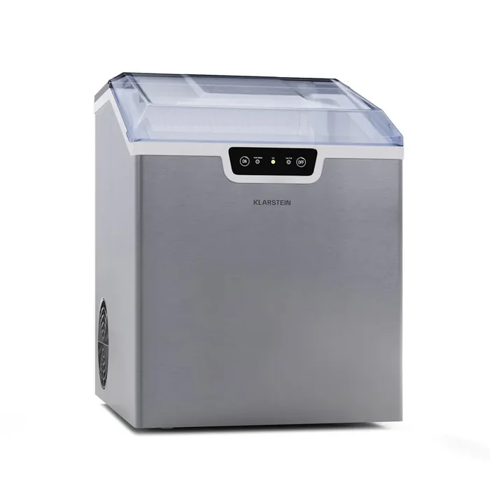 Ultima Occasione Klarstein Icefestival | Fabricadora de cubitos de hielo | 12 kg/d | Hielos bala