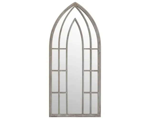 Ultima Occasione vidaXL espejo de hierro color arena para uso interior 100×45 cm | Brico Depôt