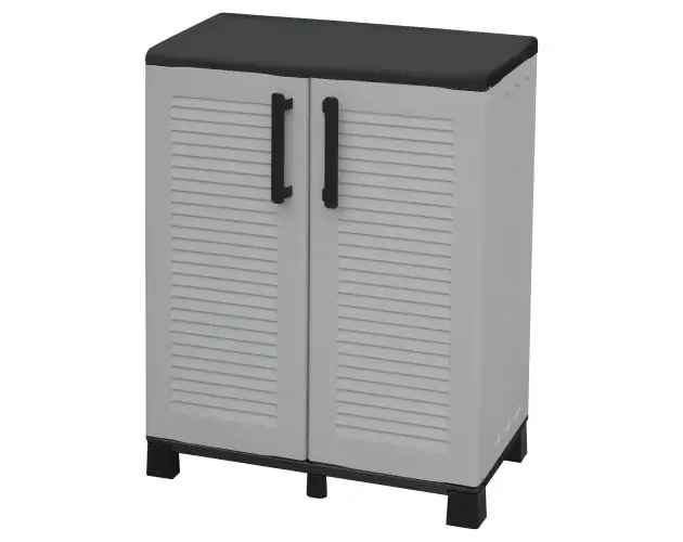 Ultime Pezzi Armario media altura polipropileno, balda y patas regulables 90x68x37 cms | Brico Depôt