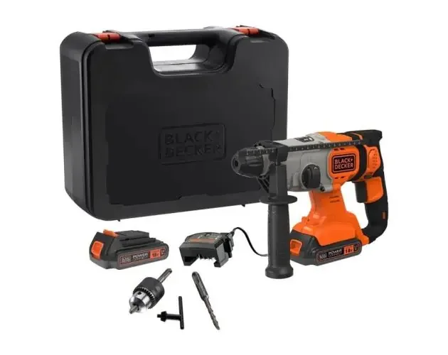 Ultime Pezzi Taladro percutor black + decker bcd900e2k-qw – 18v – 2,5 ah – sds-plus – ne | Brico Depôt
