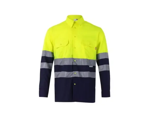 Ultime Pezzi Velilla camisa bicolor ml av xl azul marino/amarillo flúor | Brico Depôt