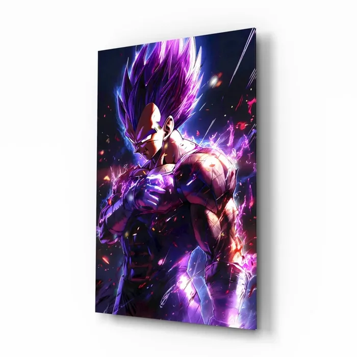 Ultra Ego Vegeta Glass Wall Art Designer Collection – 28.5 » X 18 «