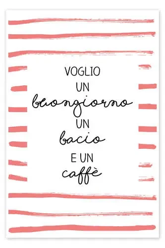 Un bonjour, un bisou et un café (italiano) de Ohkimiko