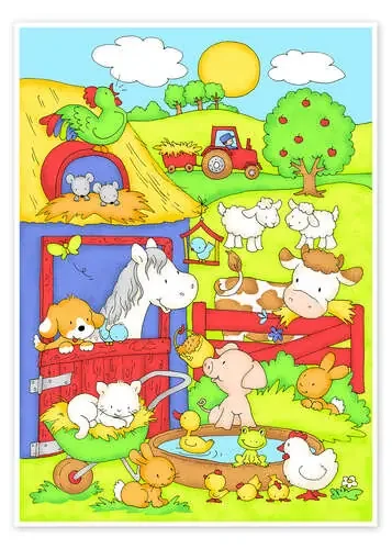 Un día en la granja de Fluffy Feelings