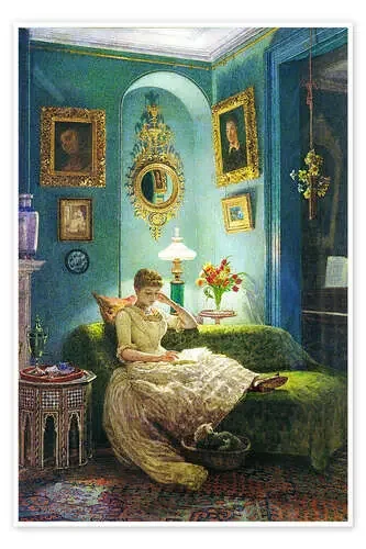 Una noche en casa de Sir Edward John Poynter Bridgeman Images