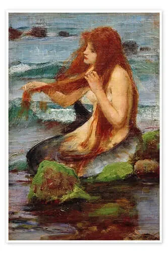 Una sirena de John William Waterhouse akg-images