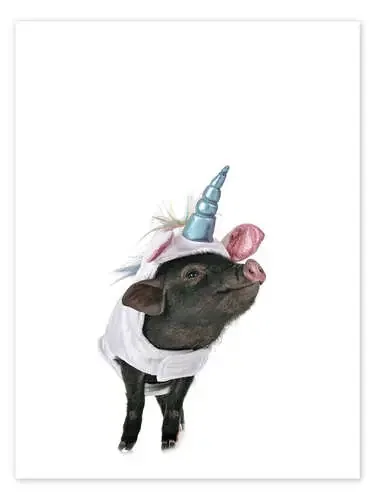 Unicorn Piglet I de Animal Kids Collection Editors Choice