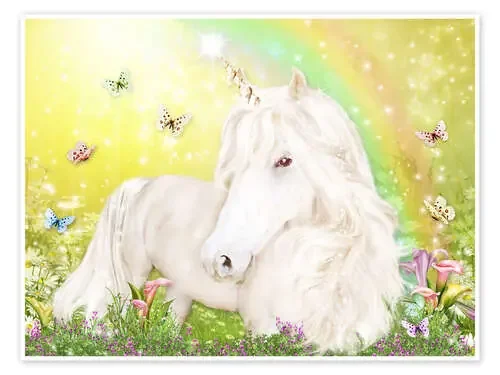 Unicornio de la felicidad de Dolphins DreamDesign