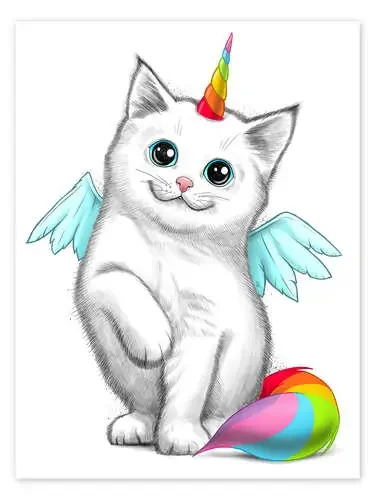 Unicornio gato de Nikita Korenkov