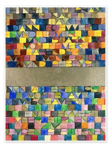 Uno emergió del gris de la noche de Paul Klee ARTOTHEK