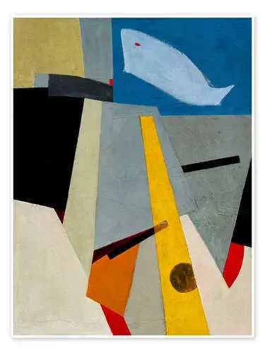 Untitled – Picture With Whale, 1924 de Kurt Schwitters akg-images
