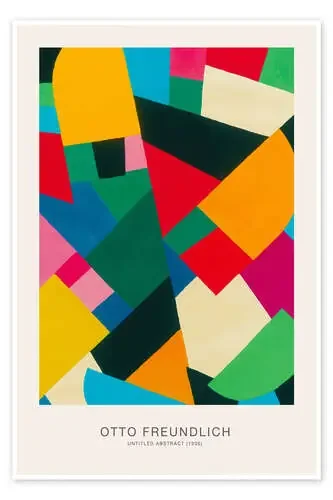 Untitled Abstract, 1936 de Otto Freundlich Exhibition Posters