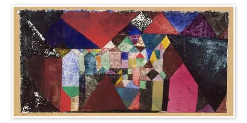 Urban Jewel, 1917 de Paul Klee akg-images