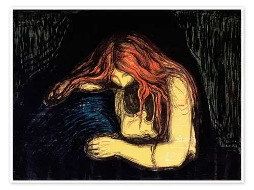 Vampiro II de Edvard Munch Master Collection