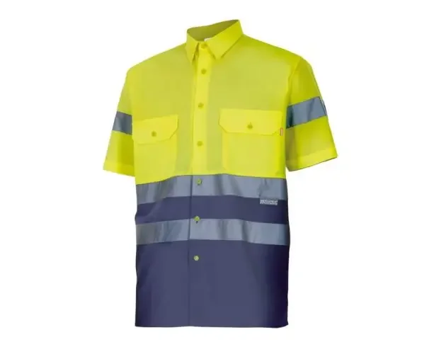 Velilla camisa bicolor mc av 3xl azul marino/amarillo flúor | Brico Depôt Compra Oggi Stesso