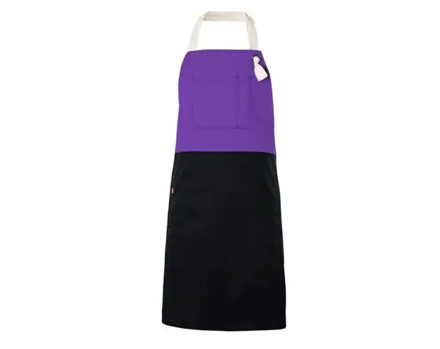 Velilla delantal bicolor peto u morado | Brico Depôt Prezzo Basso