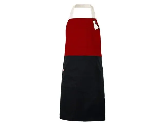 Velilla delantal bicolor peto u rojo | Brico Depôt Certificato