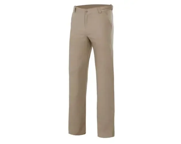 Velilla pantalon chino stretch hombre 56 beige arena | Brico Depôt Ordine In Blocco