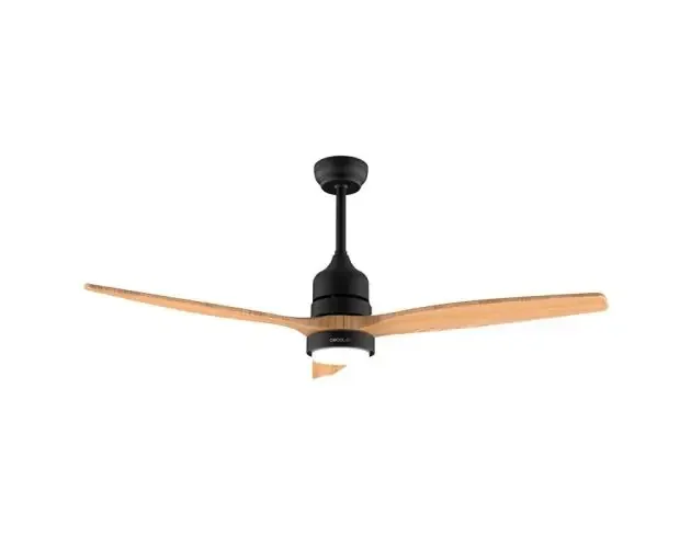 Vendita Finale Cecotec ventilador de techo con luz energysilence aero 5275 black&whitewood | Brico Depôt
