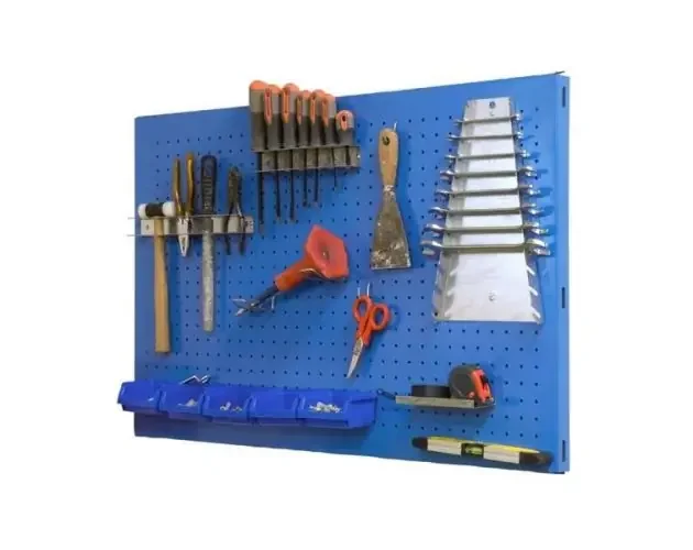 Vendita Finale Panel de organización de herramientas 'click panel kit' azul 1200 x 600 mm | Brico Depôt