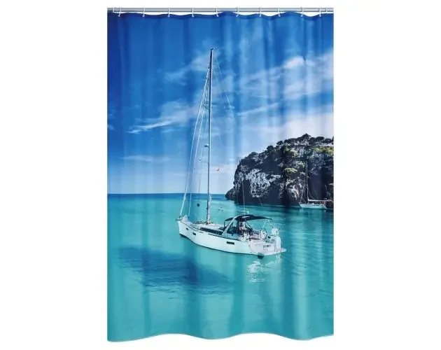 Vendita Finale Ridder cortina de ducha sailboat 180×200 cm | Brico Depôt