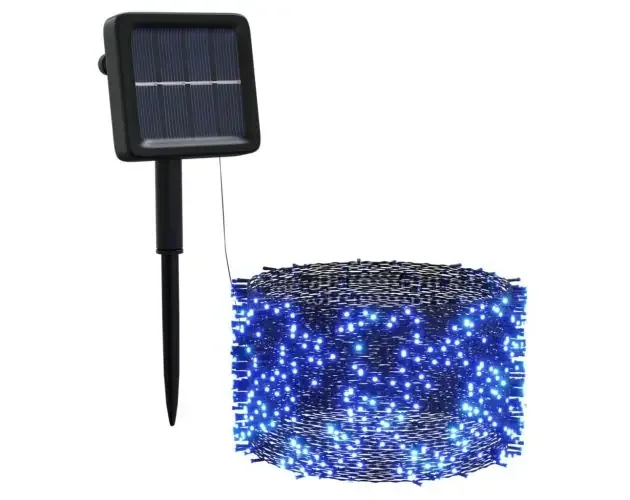 Vendita Finale vidaXL tiras de luces solares LED 5 uds azul interior/exterior | Brico Depôt